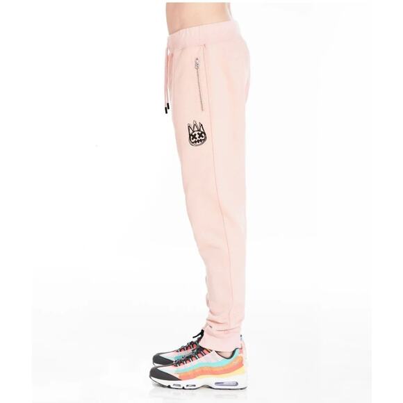 Cult Of Individuality Salmon Pink Jogger Pant Size 2XL - Picture 2 of 12